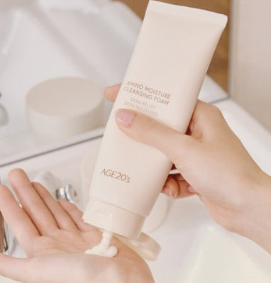 2 x AGE 20's Amino Moisture Cleansing Foam 150ml from Korea by AGE 20's
