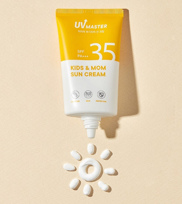 2 x TONYMOLY UV Master Kids & Mom Sun Cream 45ml, SPF35 PA+++ from Korea by TONYMOLY