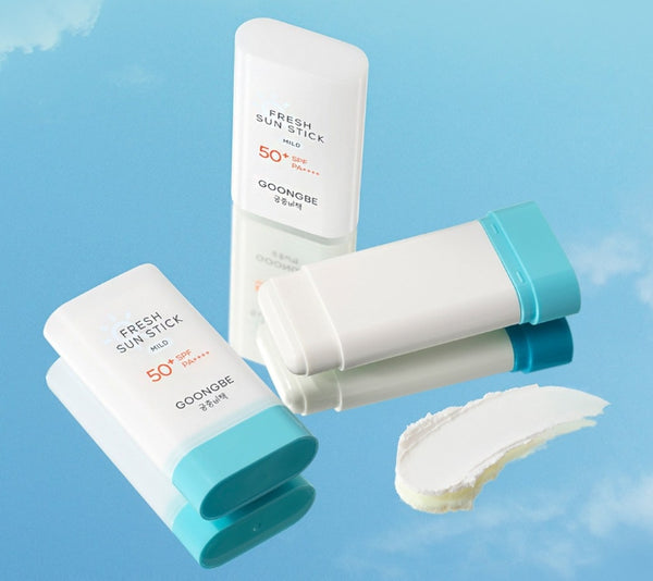 2 X GOONGBE Fresh Sun Stick Mild 23g aus Korea