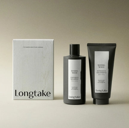 LONGTAKE Sandalwood Shampoo + Treatment Set (2 Items) from Korea_H