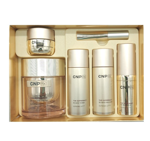 CNP Rx The Supremacy Re-New Eye Cream Oct. 2023 Set (5 Items) + Travel Kit (4 Items) from Korea