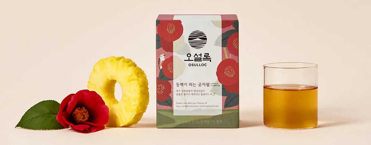 3 X OSULLOC Camellia Forest Tea, 1 Box 10 Tea Bags, from Korea by OSULLOC