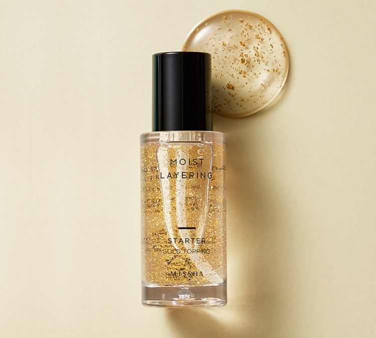 MISSHA Moist Layering Starter (Gold Topping) 30ml from Korea by MISSHA