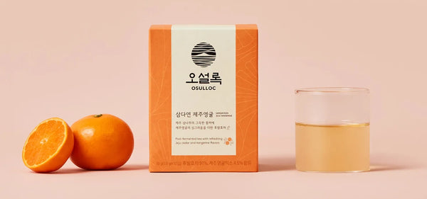 OSULLOC Jeju Samdayeon Tangerine Tea, 1 Box 10ea, from Korea_KT