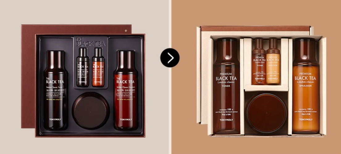 TONYMOLY The Black Tea London Classic Set (5 Items) from Korea - UPDATED by TONYMOLY