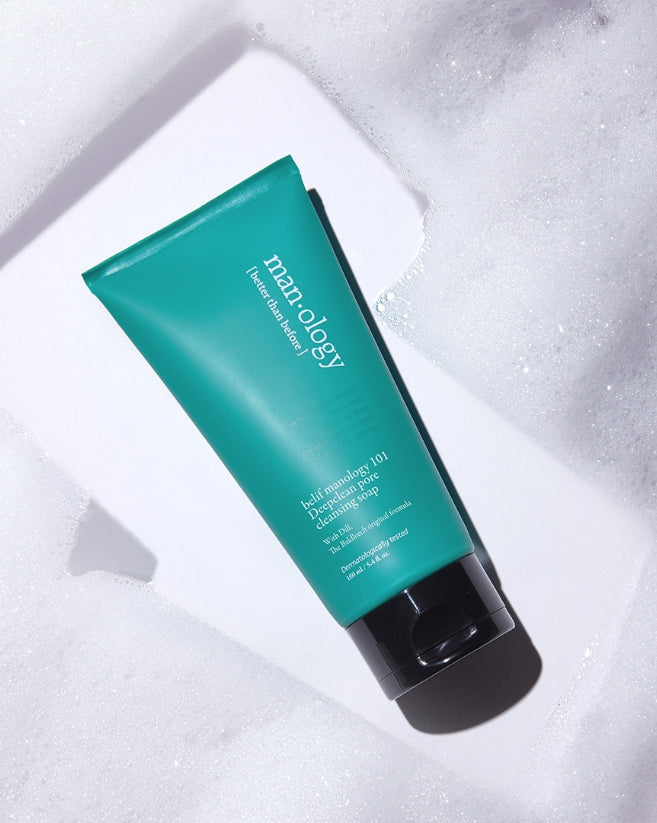 [MEN] belif Manology 101 Deepclean Pore Cleansing Soap 160ml from Korea by belif
