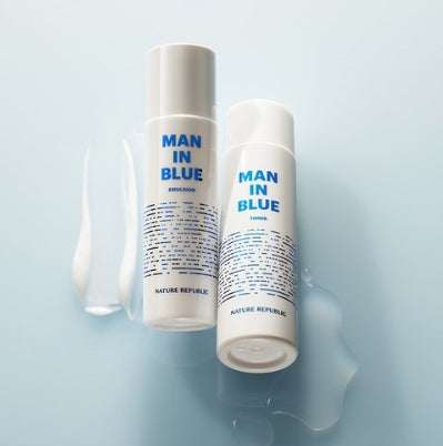 [MEN] NATURE REPUBLIC Men In Blue Homme Set (2 Items) from Korea by NATURE REPUBLIC