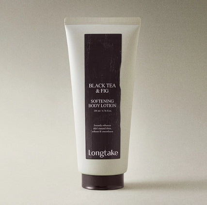 LONGTAKE Black Tea & Fig Softening Body Lotion 200ml from Korea by Longtake