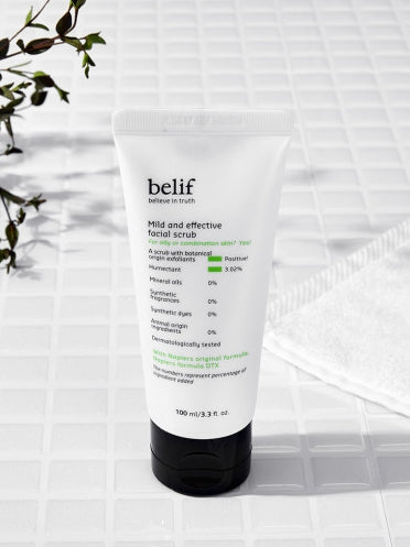 belif Mild and Effective Facial Scrub 100ml from Korea_CL
