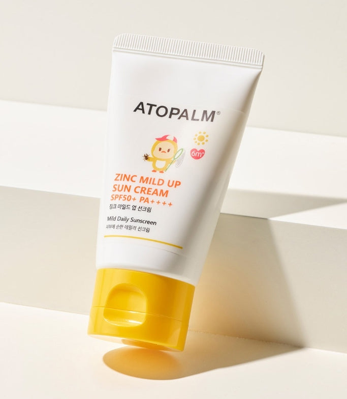 ATOPALM Zinc Mild Up Sun Cream 65g, SPF50+ PA++++ from Korea by ATOPALM