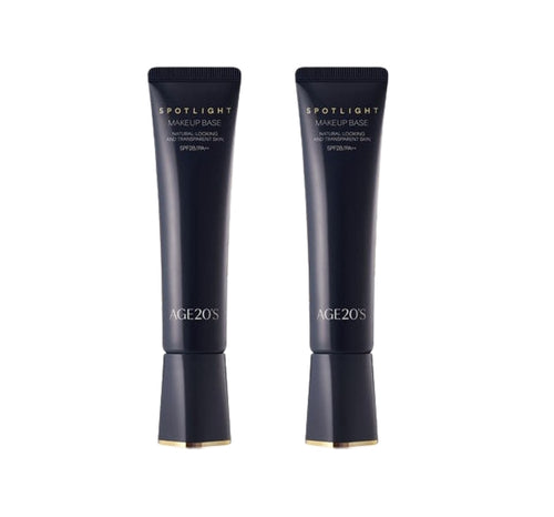2 x AGE 20's Spotlight Makeup Base 35ml SPF28/PA++ from Korea by AGE 20's