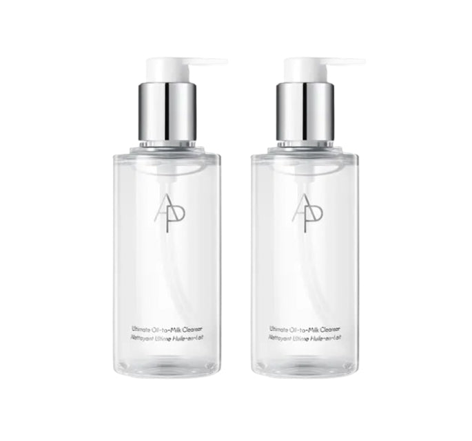 2 x AP Beauty Ultimate Oil to Milk Cleanser 200ml from Korea + Samples(2 Items) by AP BEAUTY