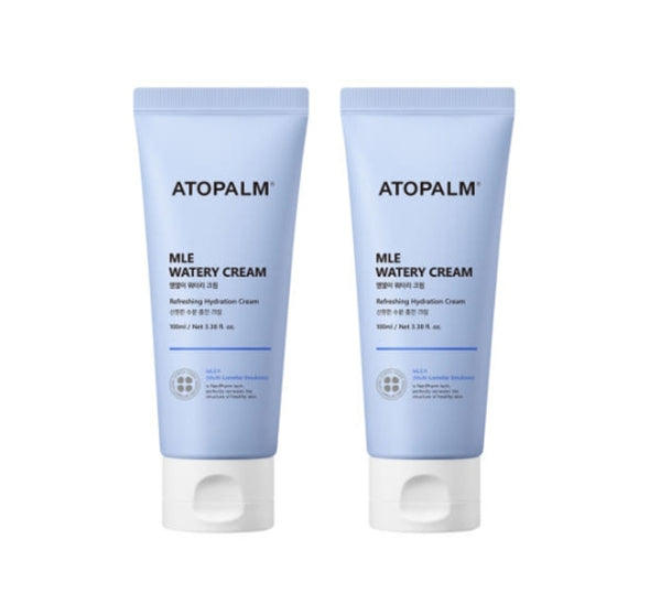 2 x ATOPALM MLE Watery Cream 100ml from Korea by ATOPALM