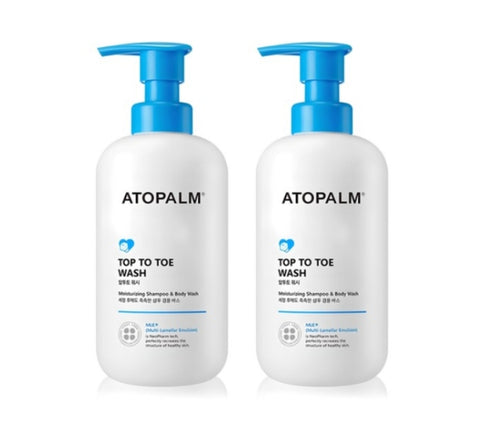 2 x ATOPALM Top To Toe All-in-One Wash 460ml from Korea by ATOPALM