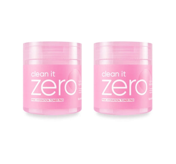2 x BANILA CO Clean it Zero Pink Moisture Toner Pad 235ml (70ea) from Korea by BANILA CO