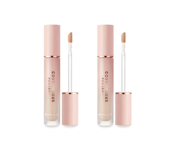 2 x BANILA CO Covericious Power Fit Concealer 5.5g, 2 Colours from Korea by BANILA CO