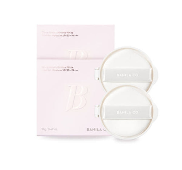 2 x BANILA CO Covericious Ultimate White Cushion Moisture Refill 14g, SPF50+ PA+++, 5 Colours from Korea by BANILA CO