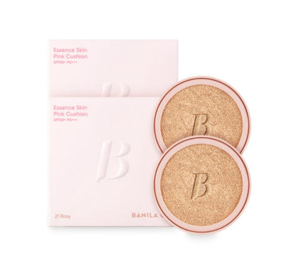 2 x BANILA CO Essence Skin Pink Cushion Refill 12g, SPF50+ PA+++, 6 Colours from Korea by BANILA CO