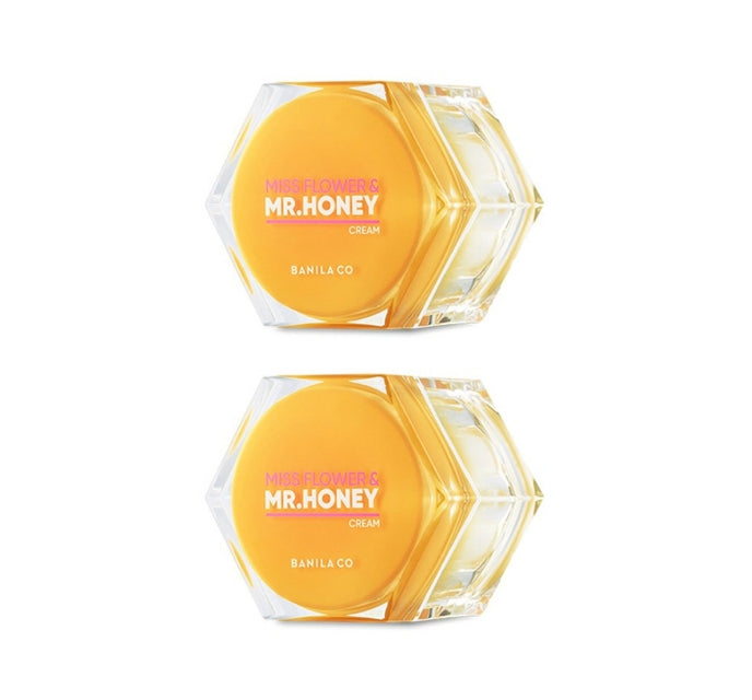 2 x BANILA CO Miss Flower & Mr. Honey Cream 70ml from Korea by BANILA CO