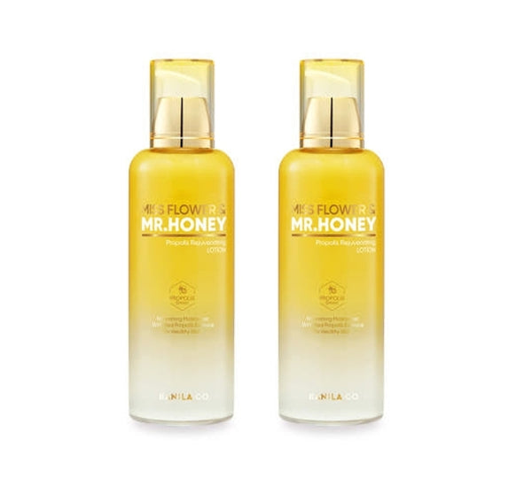 2 x BANILA CO Miss Flower & Mr. Honey Propolis Rejuvenating Lotion 150ml from Korea by BANILA CO