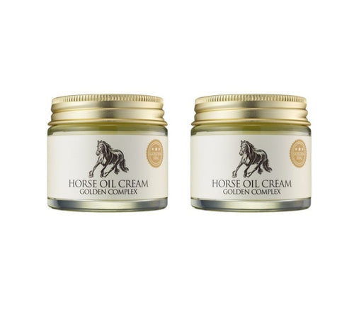 2 x Charmzone Horse Oil Cream Golden Complex 70ml by Charmzone