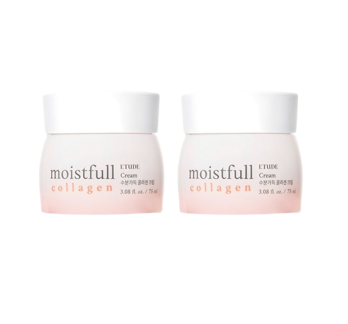 2 x ETUDE Moistfull Collagen Cream 75ml from Korea by ETUDE