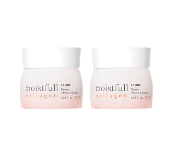 2 x ETUDE Moistfull Collagen Cream 75ml from Korea by ETUDE