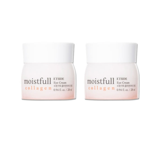2 x ETUDE Moistfull Collagen Eye Cream 28ml from Korea by ETUDE