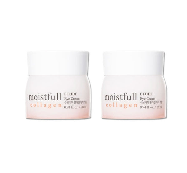 2 x ETUDE Moistfull Collagen Eye Cream 28ml from Korea by ETUDE