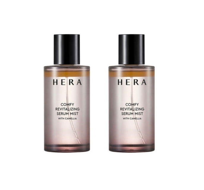 2 x HERA Comfy Revitalizing Serum Mist 90ml from Korea + Samples(1 Items) by HERA