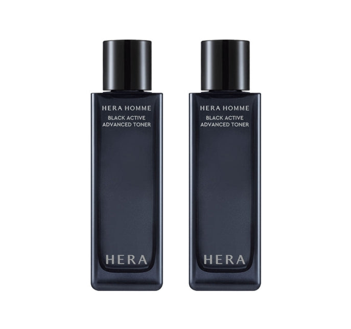 2 x [MEN] HERA Homme Blue Essence in Toner 125ml + Sample (1 Item) from Korea