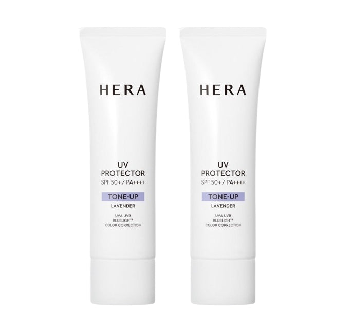HERA UV Protector Tone Up 50 מ"ל מקוריאה + דוגמה (2 פריטים)