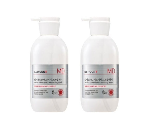 2 x ILLIYOON Red Itch Intensive Moisturizing Wash 470g from Korea by ILLIYOON
