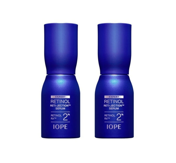 2 x IOPE Retinol Super Bounce Ampulle 50ml + Proben (3 Artikel) aus Korea
