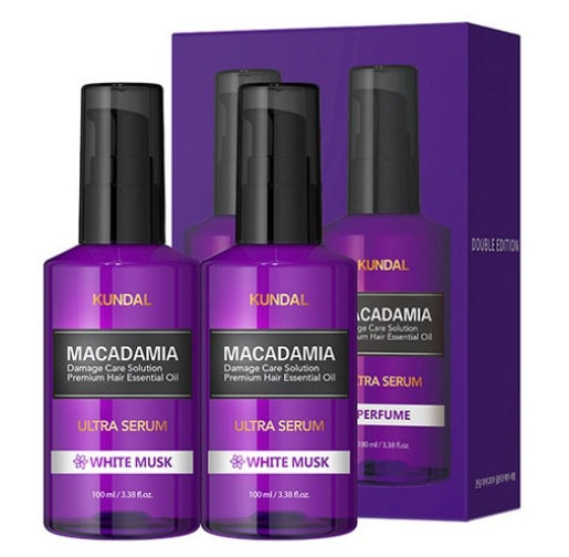 2 x KUNDAL Ultra Hair Serum White Musk 100ml by KUNDAL