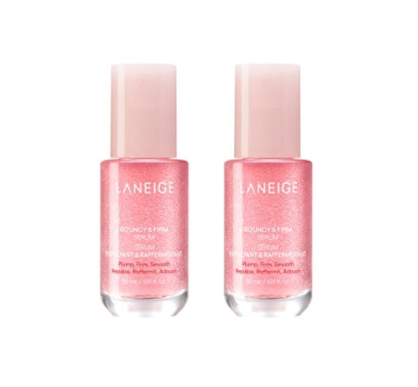 2 x LANEIGE Bouncy & Firm Serum 30ml from Korea + Samples(3 Items) by LANEIGE