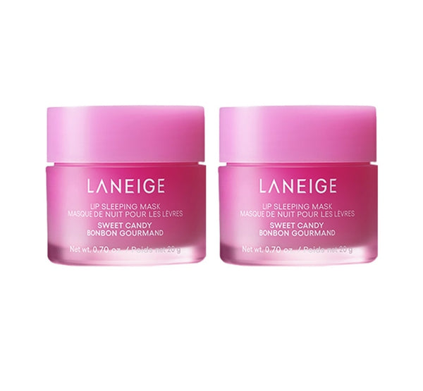 2 x LANEIGE Lip Sleeping Mask EX Sweet Candy 20g from Korea + LANEIGE Samples(3 Items) by LANEIGE