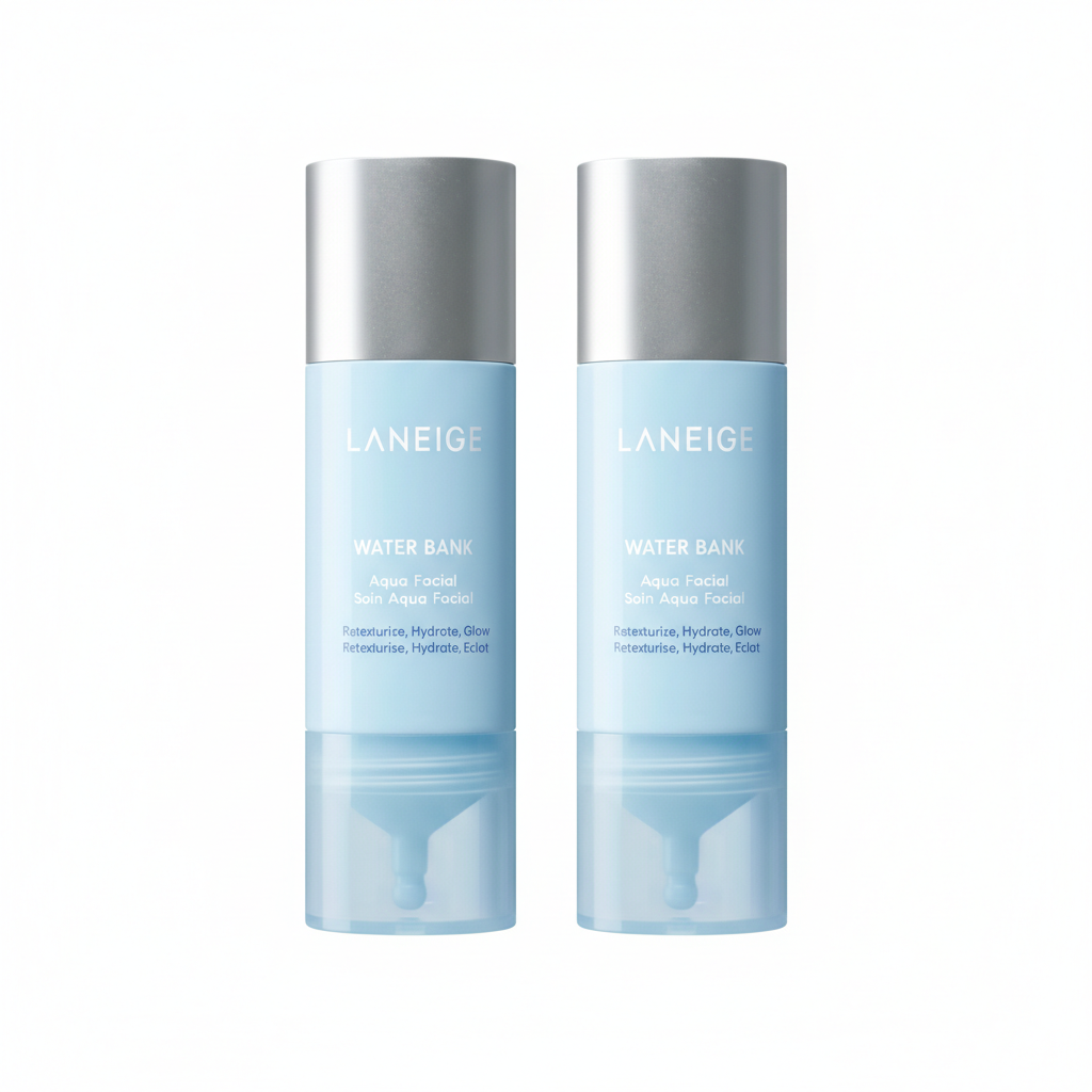 2 x LANEIGE Water Bank Aqua Facial Serum 30ml from Korea