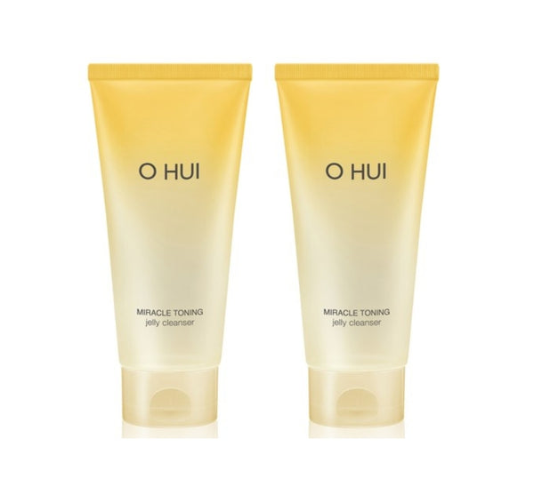 2 x OHUI Miracle Toning Jelly Cleanser 180ml from Korea by O HUI
