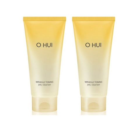2 x OHUI Miracle Toning Jelly Cleanser 180ml from Korea by O HUI
