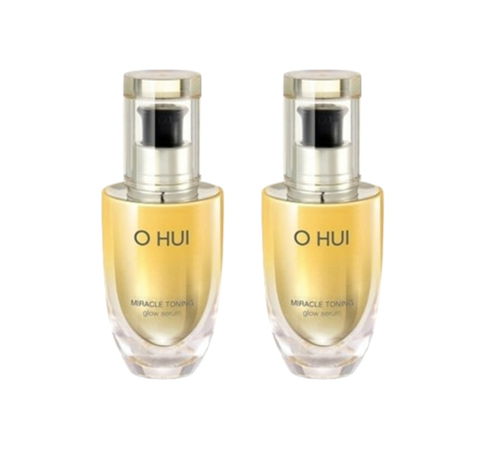 2 x OHUI Miracle Toning Glow Serum 20ml – Brightening Face Serum from Korea by O HUI