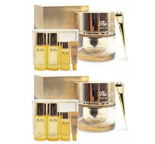 2 x O HUI The first Geniture Eye Cream 55ml Jan. 2026 from Korea + Travel Kit (4 Items) from Korea