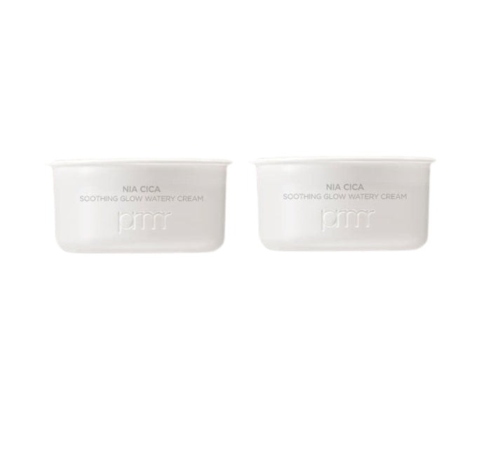 2 x Primera NIA CICA Soothing Glow Watery Cream Refill 30ml + Sample(1 Item) from Korea by Primera