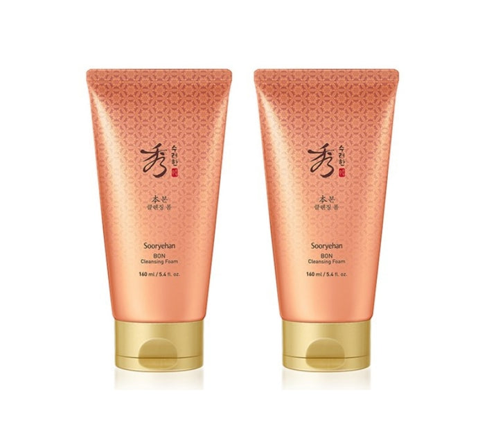 2 x Sooryehan Bon Cleansing Foam 160ml from Korea by Sooryehan