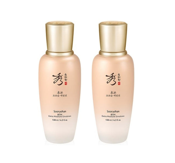 2 x Sooryehan Bon Ultra Moisture Emulsion 130ml from Korea by Sooryehan