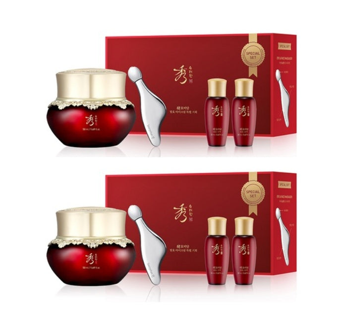 2 x Sooryehan HYOBIDAM Fermented Eye Cream Set (4 Items) from Korea by Sooryehan