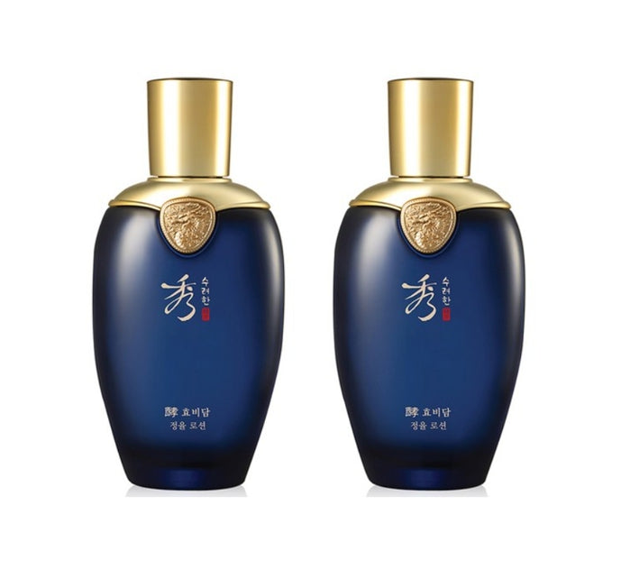 2 x Sooryehan HYOBIDAM Jeongyul Lotion 130ml from Korea by Sooryehan