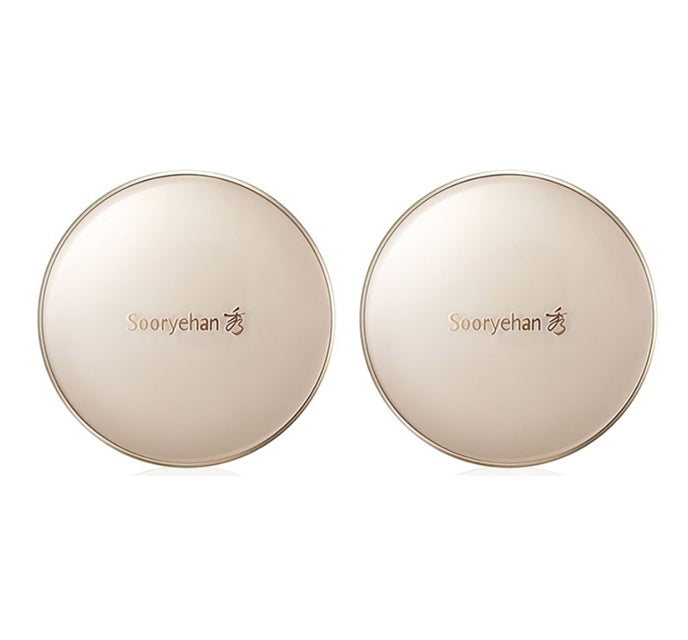 2 x Sooryehan Yeon Silk Pact Powder 12g SPF30 PA++ from Korea by Sooryehan