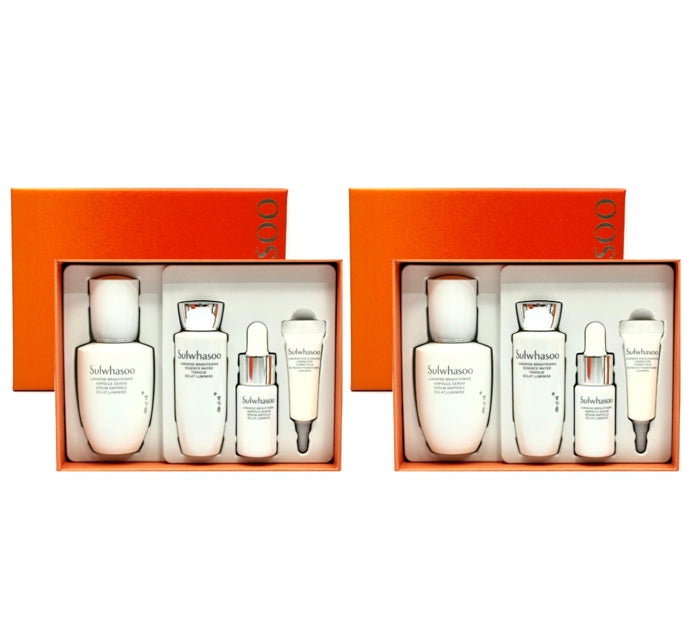 2 x Sulwhasoo Lumiwise Brightening Ampoule Serum Set (4 Items) from Korea