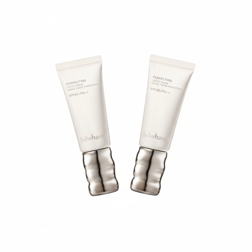 Sulwhasoo Perfecting Foundation Glow 35 ml, 10 Farben aus Korea + Proben (2 Artikel)